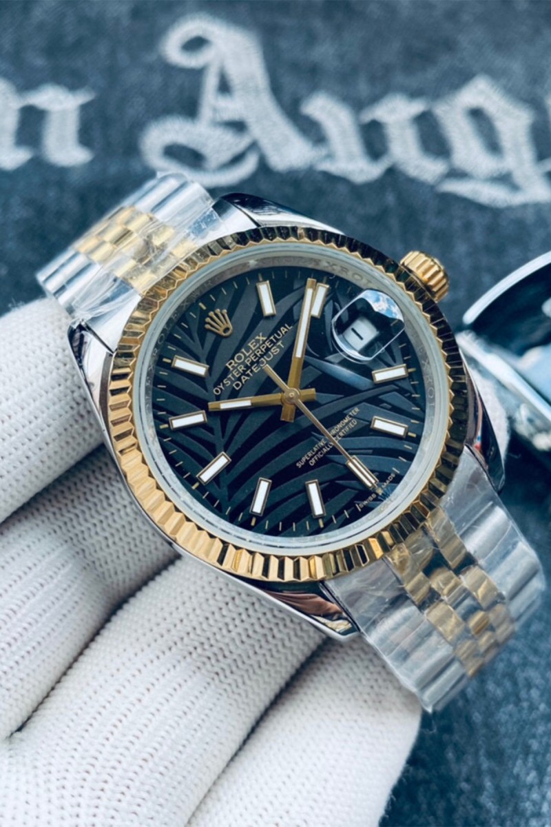 Rolex, Men's Watch, Datejust, Silver Gold