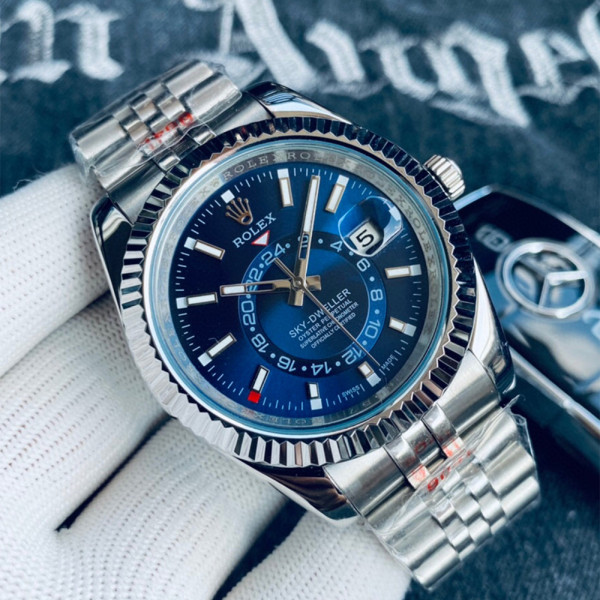 Rolex, Men's Watch, Sky-Dweller, Silver
