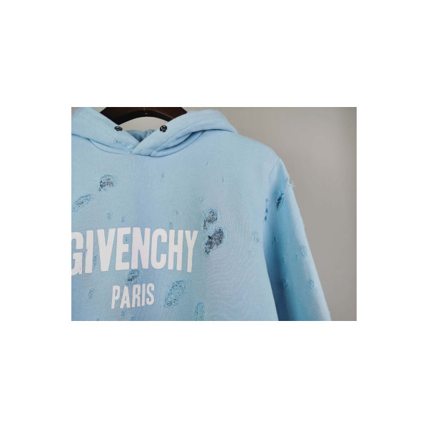Givenchy, Men's Hoodie, Blue
