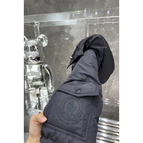 Moncler, Women's Jacket, Black