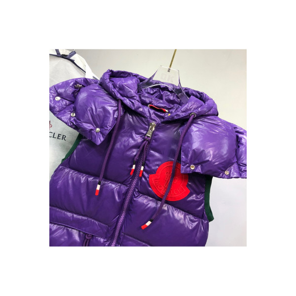 Moncler, Men's Vest, Purple
