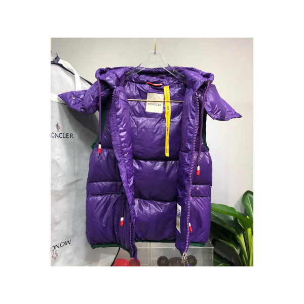 Moncler, Men's Vest, Purple