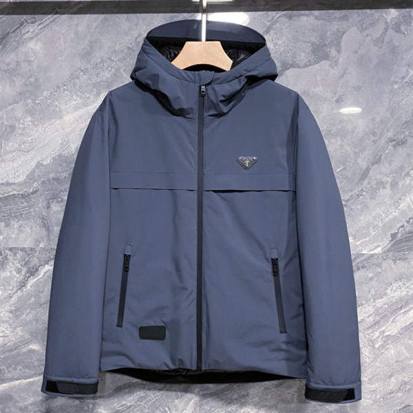 Prada, Men's Jacket, Grey