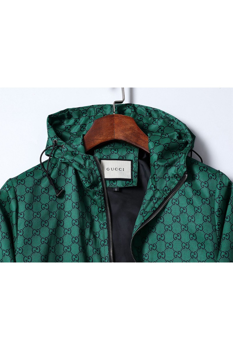 Gucci, Men's Jacket, Green