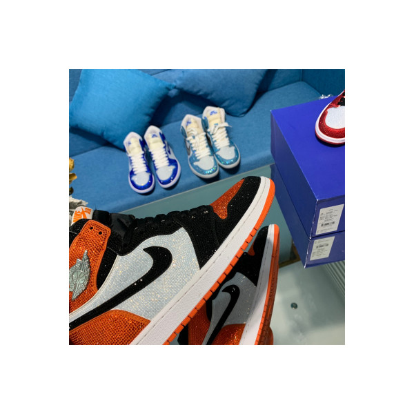 Nike, Air Jordan, Men's Sneaker, Orange