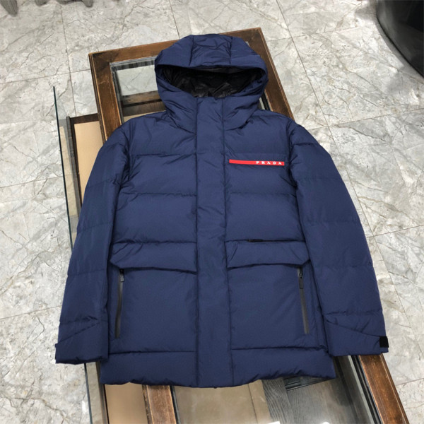 Prada, Men's Jacket, Navy