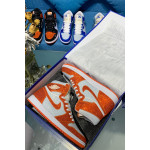 Nike, Air Jordan, Women's Sneaker, Orange