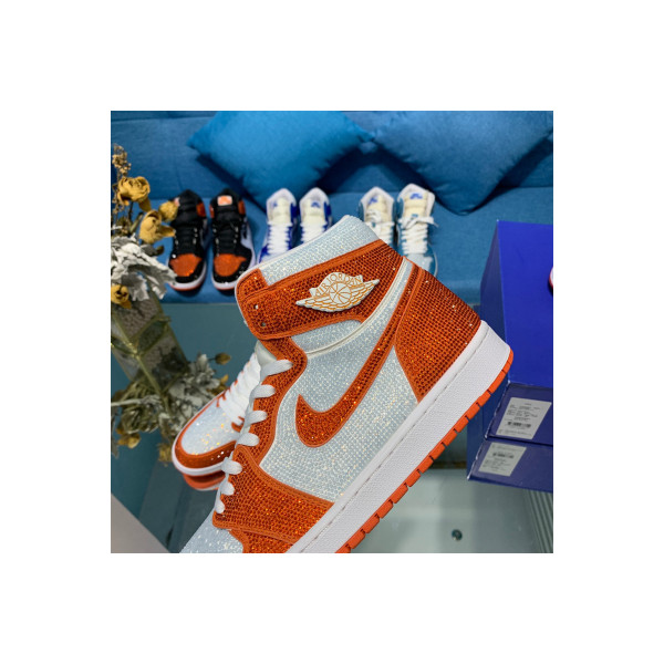 Nike, Air Jordan, Women's Sneaker, Orange