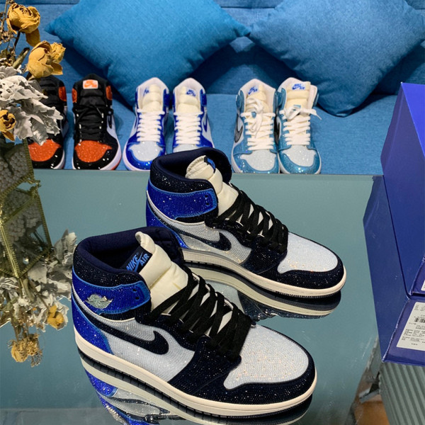 Nike, Air Jordan, Women's Sneaker, Blue