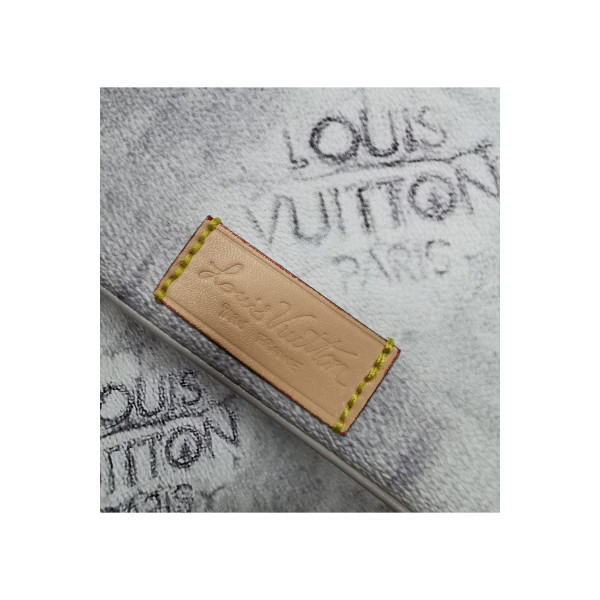 Louis Vuitton, Meesenger, Unisex Bag, Grey