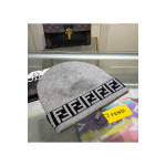 Fendi, Unisex Beanie, Grey
