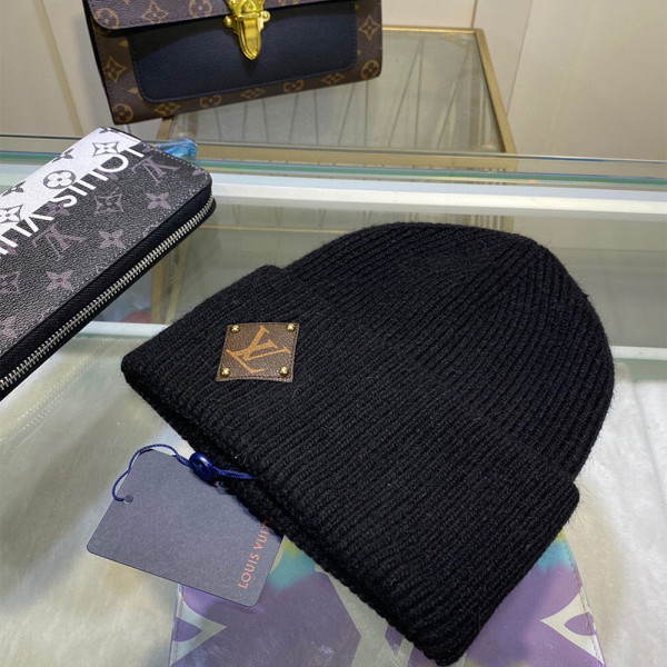 Louis Vuitton, Unisex Beanie, Black