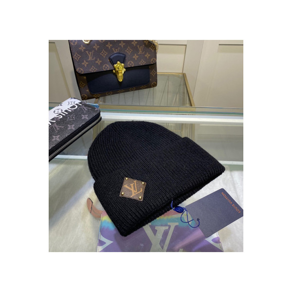 Louis Vuitton, Unisex Beanie, Black