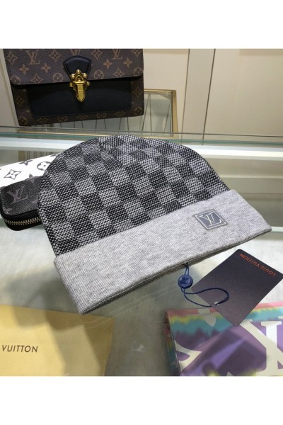 Louis Vuitton, Unisex Beanie, Grey