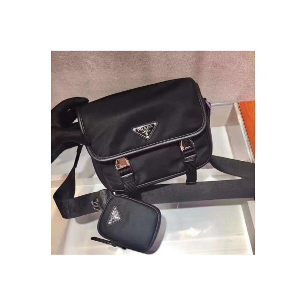 Prada, Unisex Bag, Black