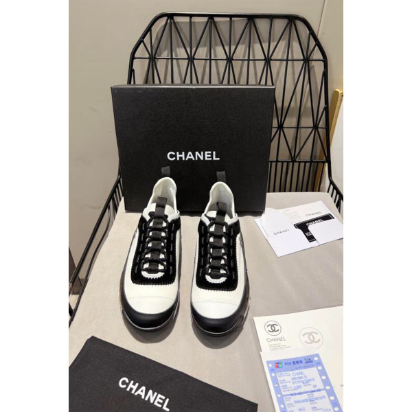 Chanel, Women's Sneaker, White