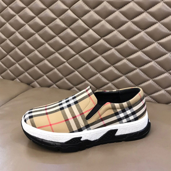 Burberry, Men's Sneaker, Brown