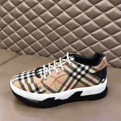 Burberry, Men's Sneaker, Brown