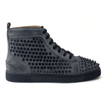 Christian Louboutin, Dames Sneakers, Donkergrijs