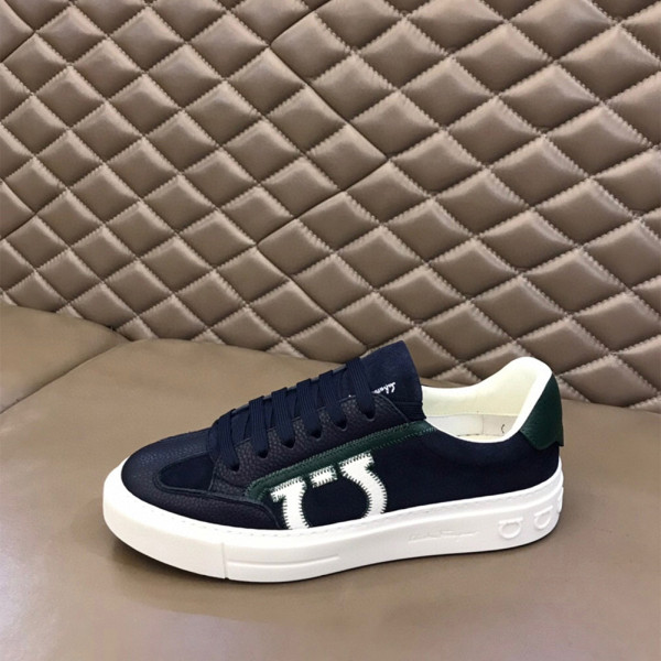 Salvatore Ferragamo, Men's Sneaker, Black
