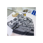 Christian Dior, Women's Scarve, Black