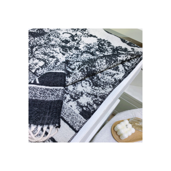 Christian Dior, Women's Scarve, Black