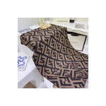 Fendi, Women's Scarve, Brown