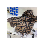 Fendi, Women's Scarve, Brown