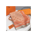 Hermes, Women's Scarve, Orange