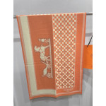 Hermes, Women's Scarve, Orange
