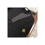 Stone Island, Men's Pullover, Black