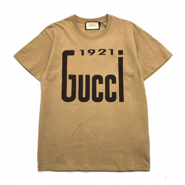Gucci, Men's T-Shirt, Camel
