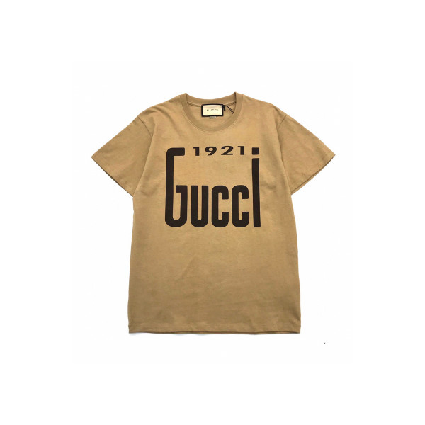 Gucci, Men's T-Shirt, Camel