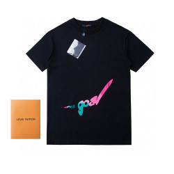 Louis Vuitton, Men's T-Shirt, Black