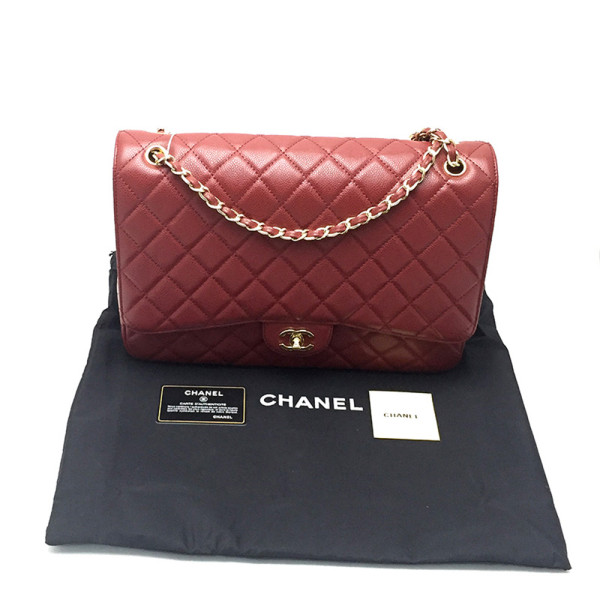 Chanel, Dames Tas, Rood Schoudertas