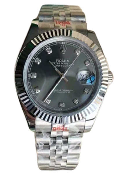 Rolex, Men's Watch, Datejust, Silver, 41mm