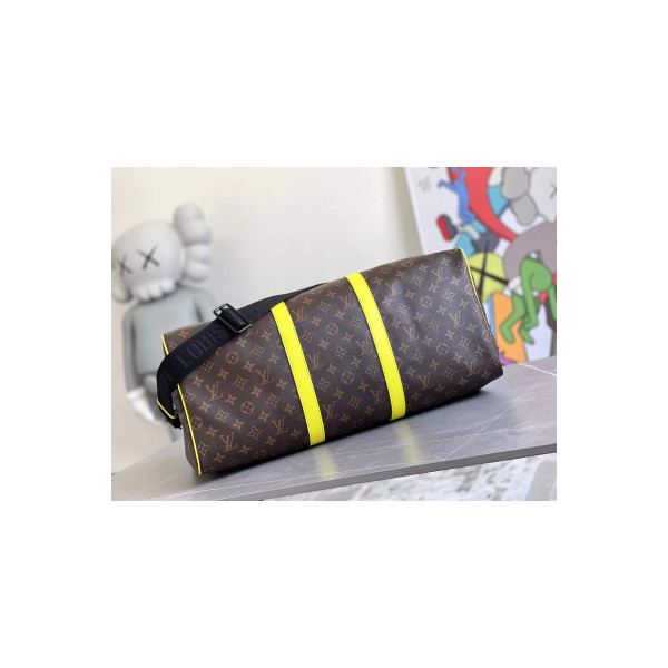 Louis Vuitton, Keepall, Unisex Bag, Brown