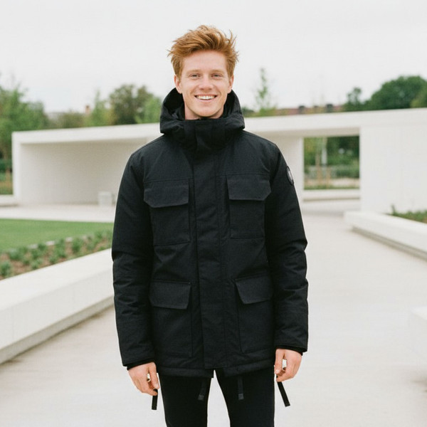 Canada Goose, Men's Maitland Parka, Black