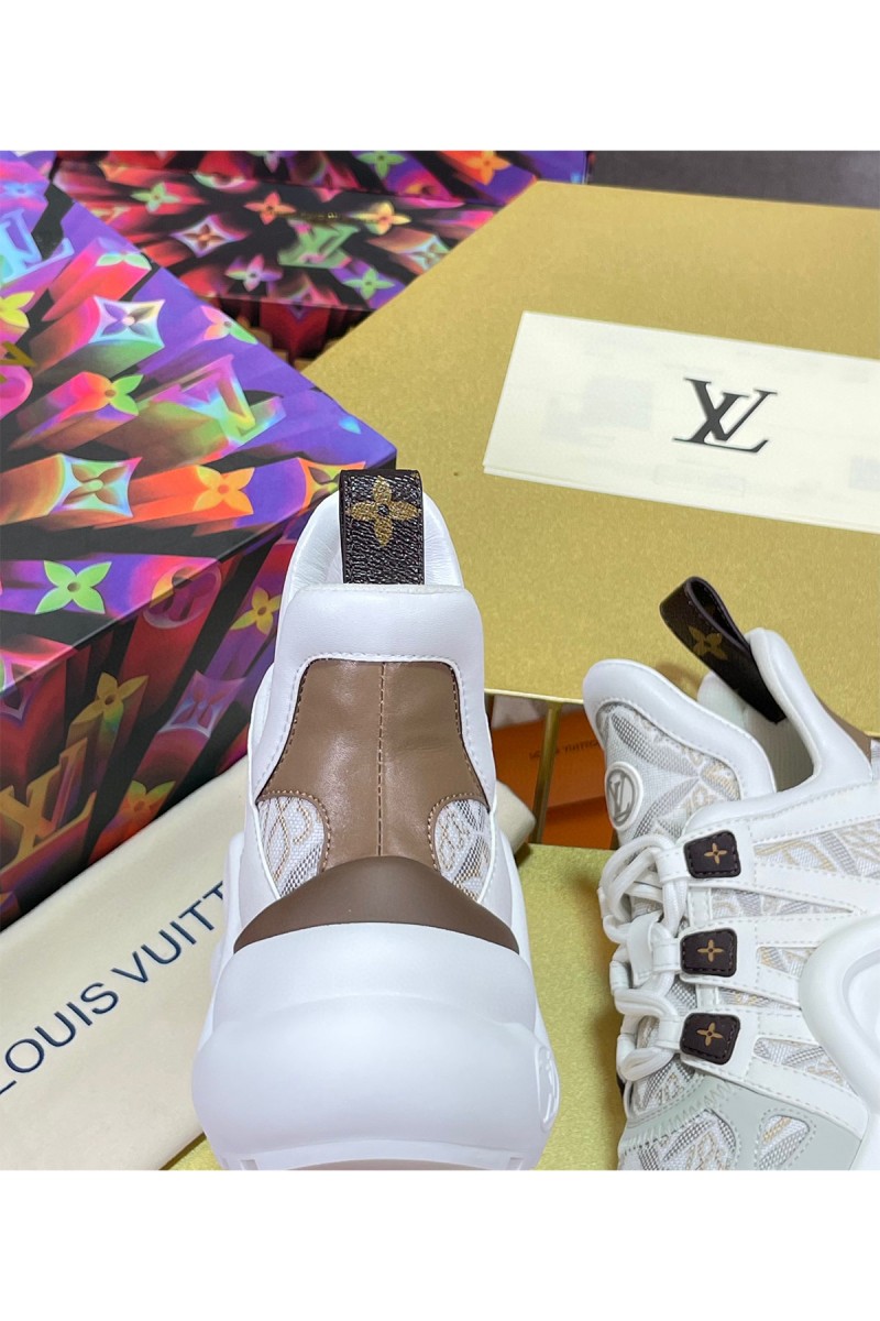 Louis Vuitton, Arclight,  Women's Sneaker, White