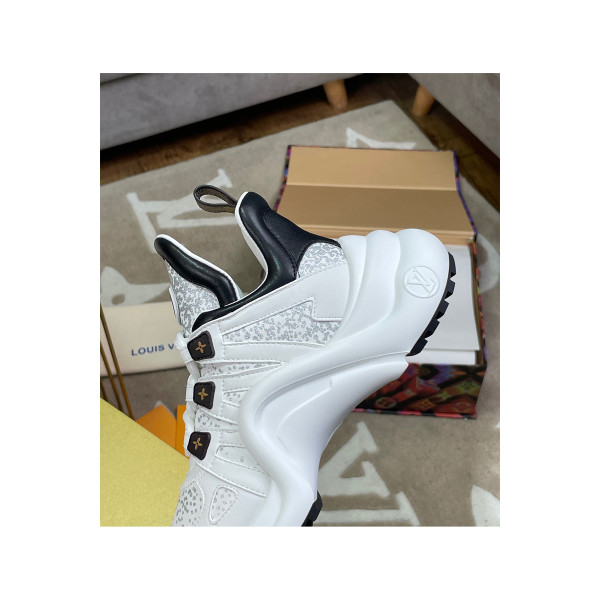 Louis Vuitton, Arclight,  Women's Sneaker, White