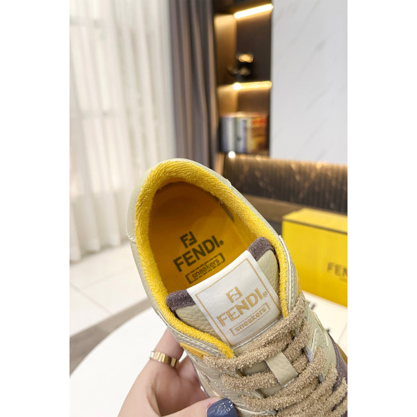 Fendi, Men's Sneaker, Brown