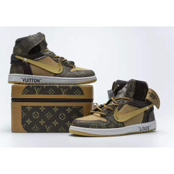 Louis vuitton x Nike, Men's Sneaker, Brown