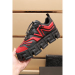 Versace, Heren Sneakers, Rood