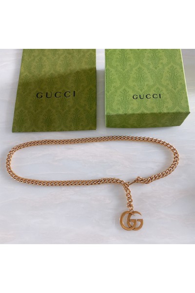 Gucci, Women's Belt, Gold