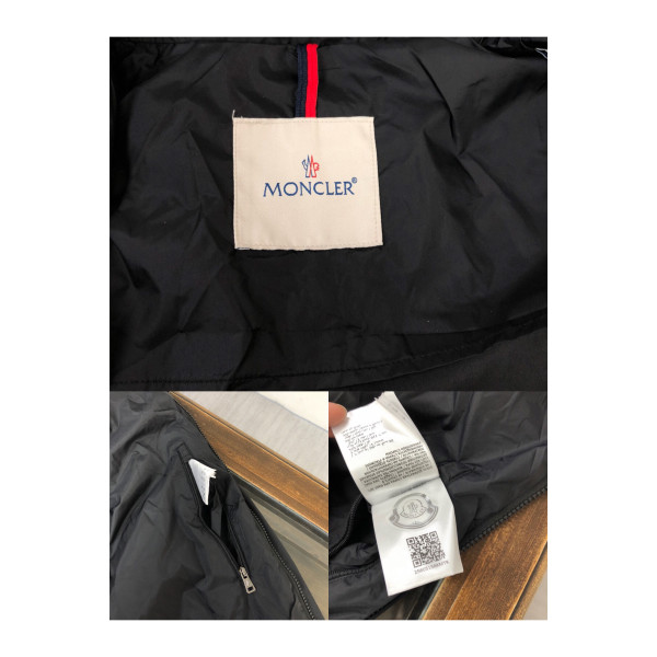 Moncler, Men's Jacket, Black