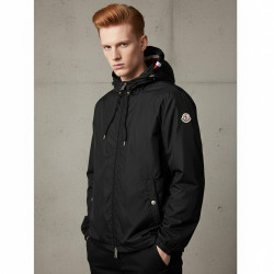 Moncler, Men's Jacket, Black