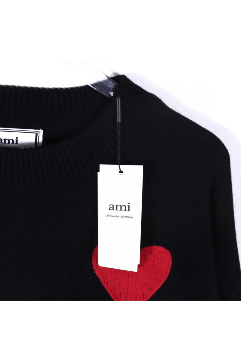 Ami, Women's Pullover, Black