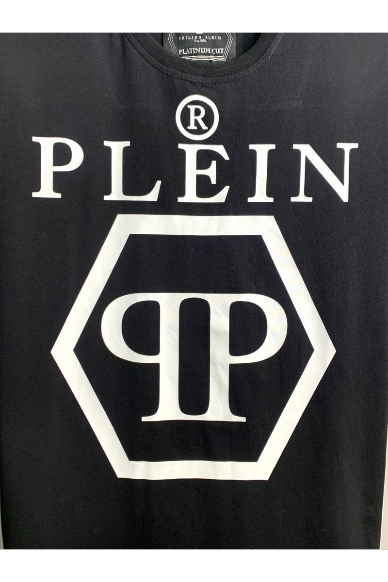 Phlipp Plein, Men's T-Shirt, Black