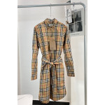 Burberry, Women's Dress, Camel