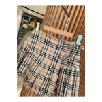 Burberry, Women's Skirt, Camel